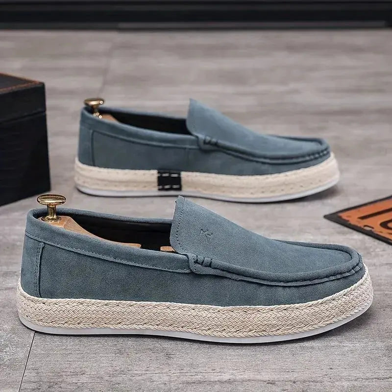 Sebastian | Men's Slip-On Espadrilles with Woven Sole TARHUS Clothing & Accessories