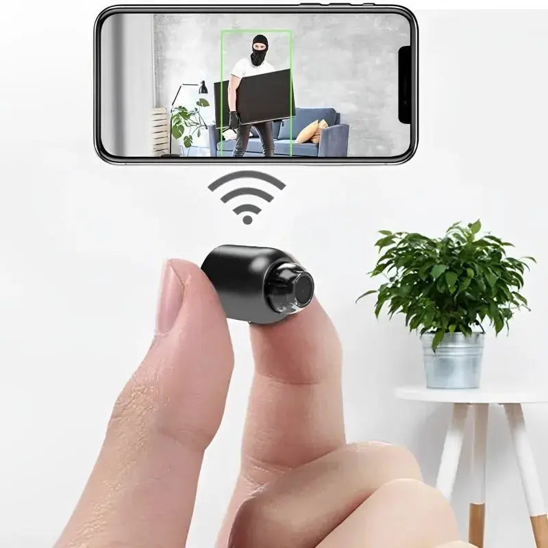 Mini 5G Wireless WiFi Security Camera – 1080P HD, Night Vision, Motion Detection, Remote Access - TARHUS