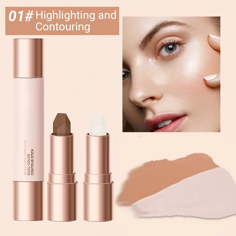 2-in-1 Highlight & Contour Stick - TARHUS