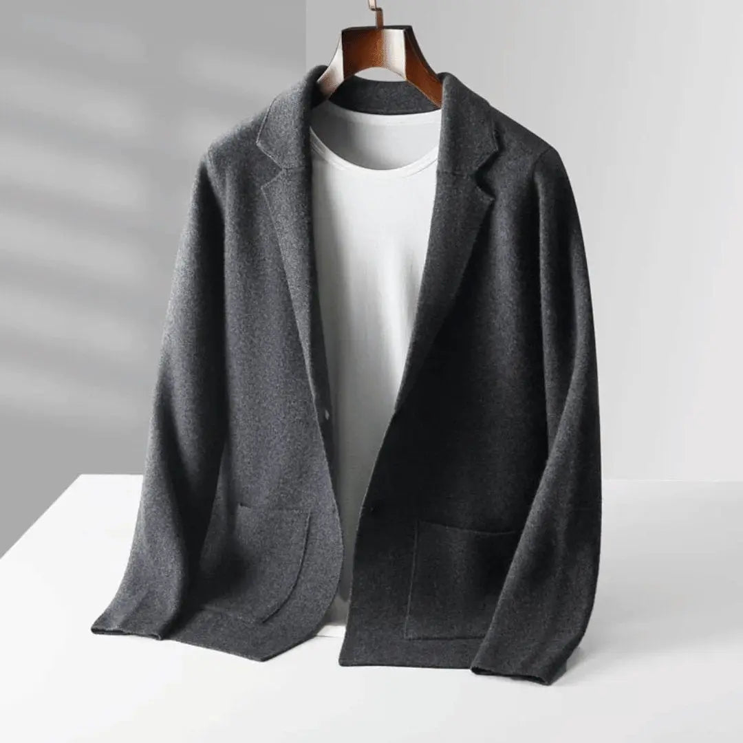 Stephane - Merino Wool Cardigan - nubuso