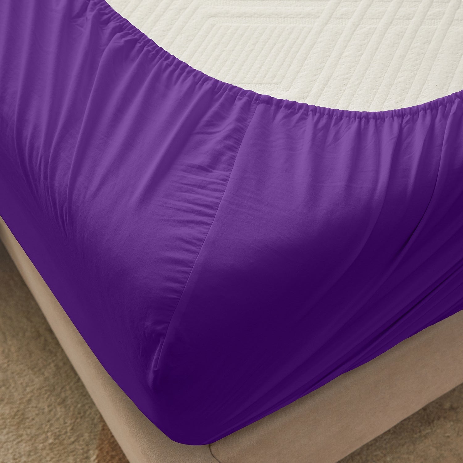 4-Piece Ultra-Soft Organic Softwash Cotton Bed Sheet Set TARHUS Sheet Set