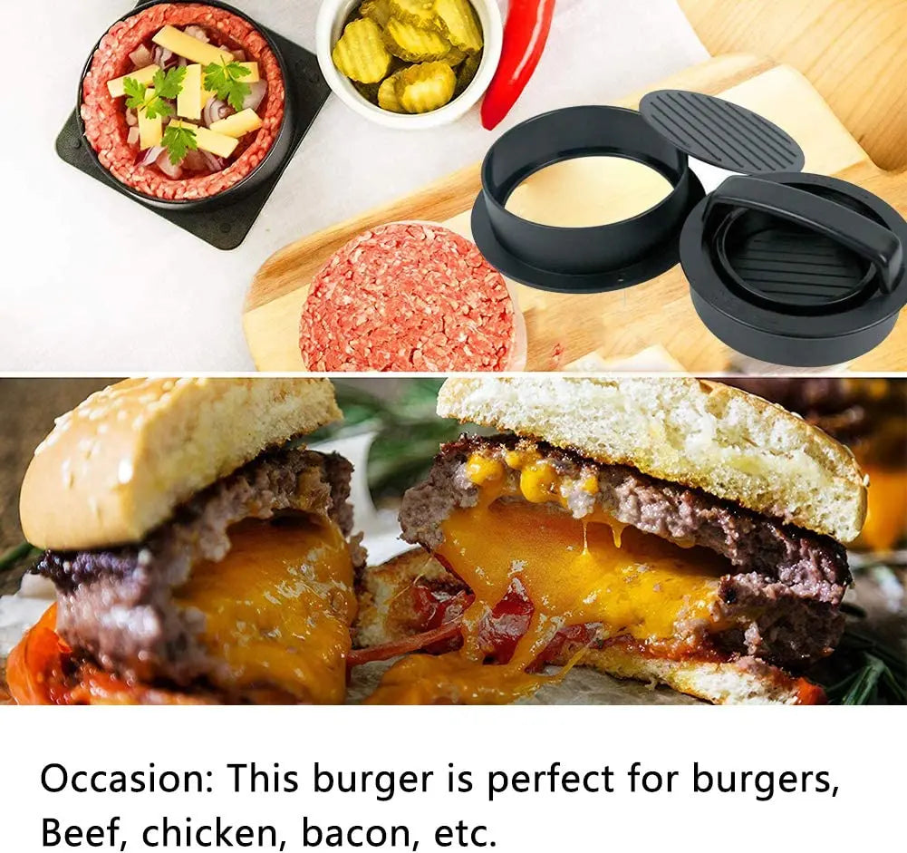 Burger Buddy Hamburger Press – Create Perfect Patties Every Time at Home or BBQ Tarhus