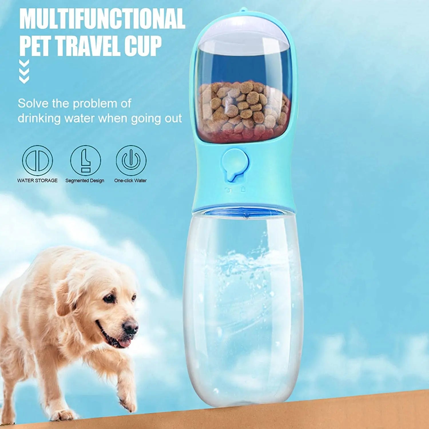 Leak-Proof Dog Water Bottle Tarhus