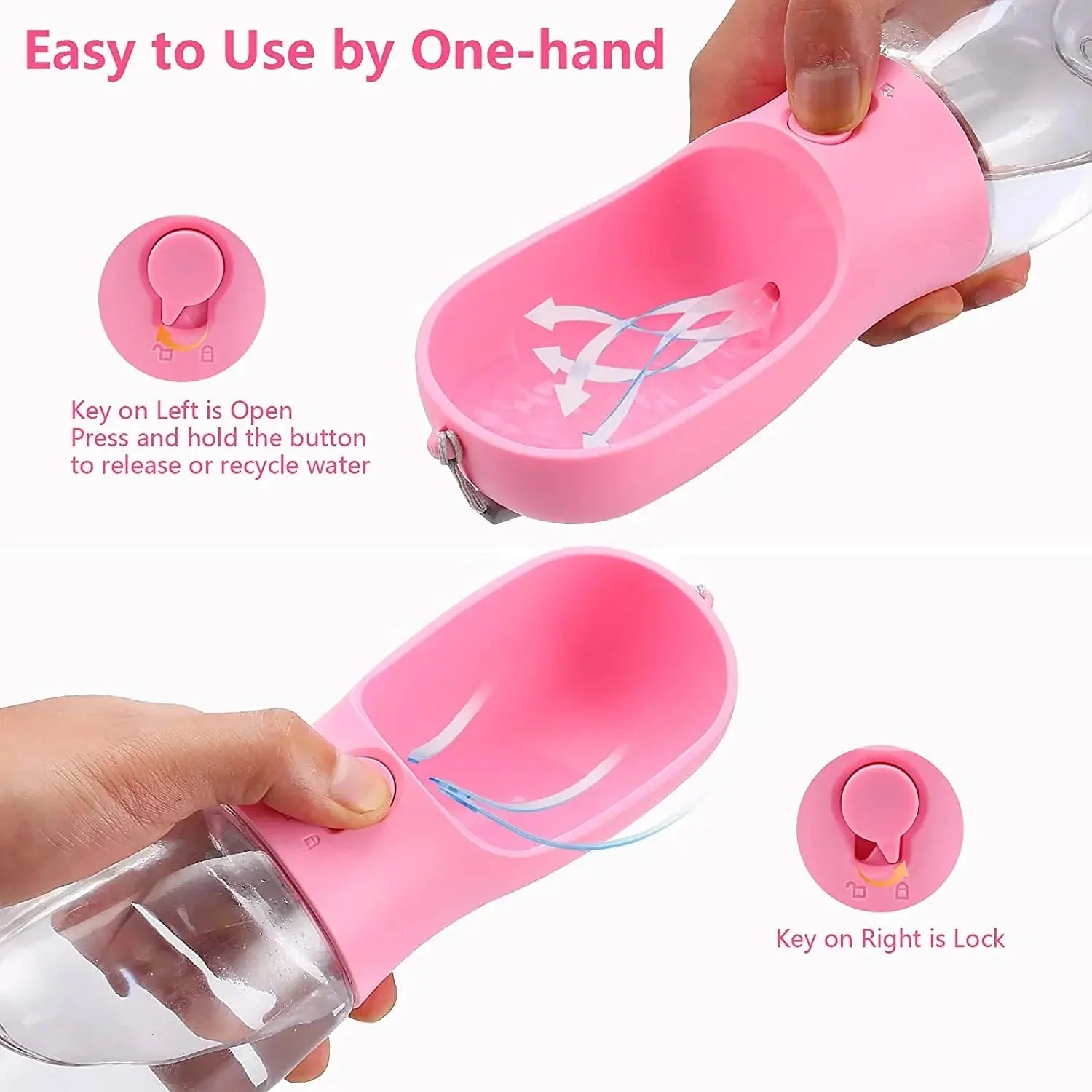 Leak-Proof Dog Water Bottle Tarhus