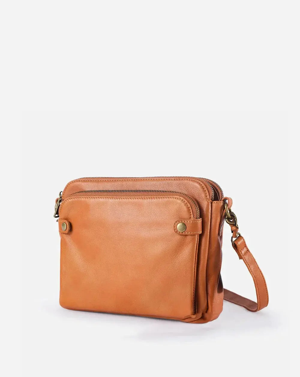 LuxeLeather - Leather Crossbody Bag Tarhus