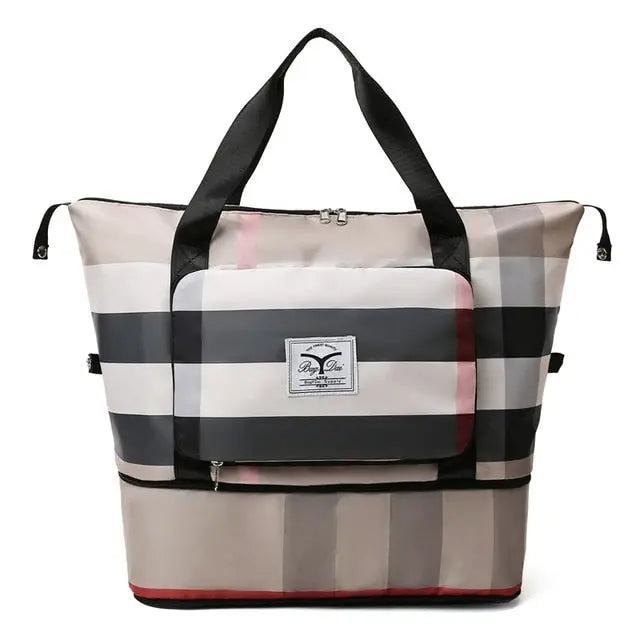 All-in-One Collapsible Wet & Dry Travel Duffel Bag Tarhus