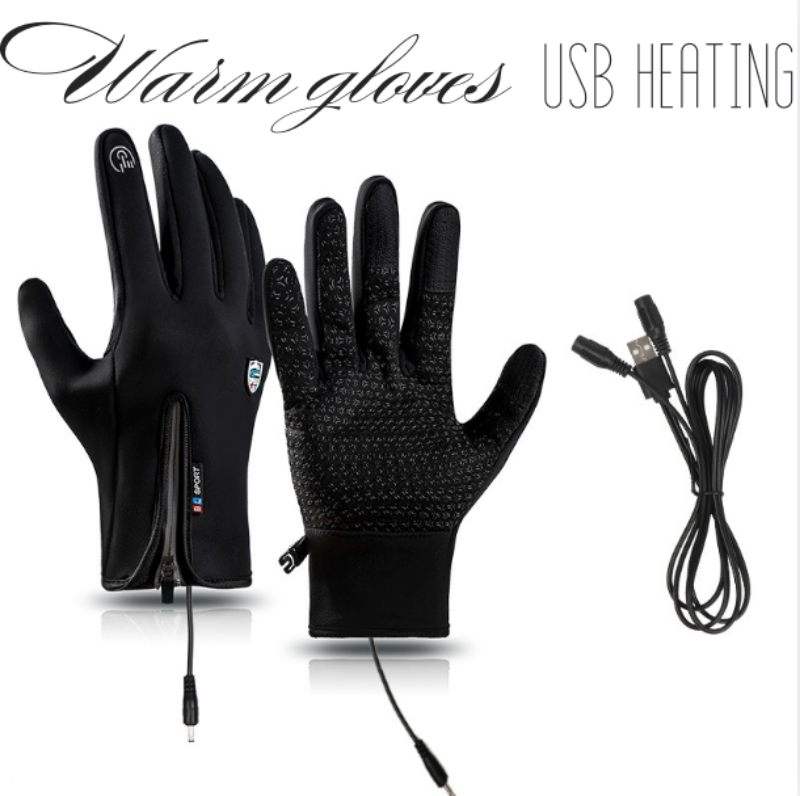 Outdoor Heated Gloves | Windproof & Waterproof – Plus Velvet Warmth TARHUS  Care & Health