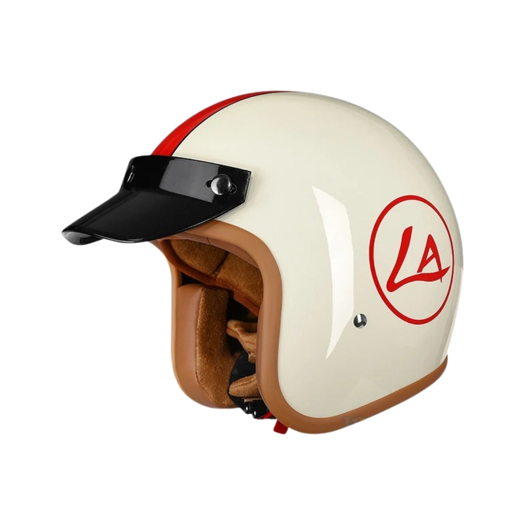 The Street King | Vintage Open Face Helmet – DOT & ECE Approved TARHUS  Motorcycle & Bicycle