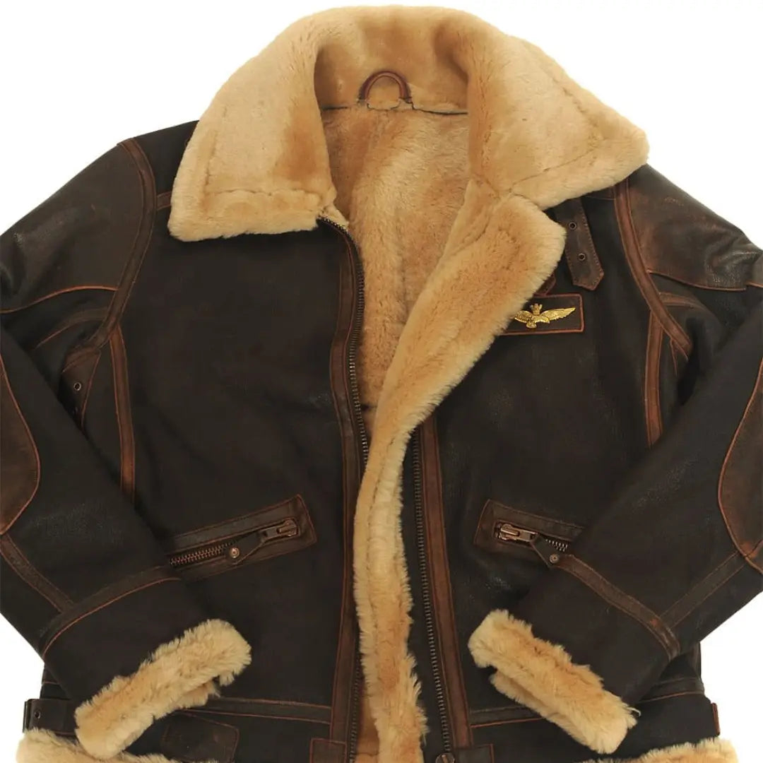Men’s Pilot Winter Coat – Classic Bomber - TARHUS