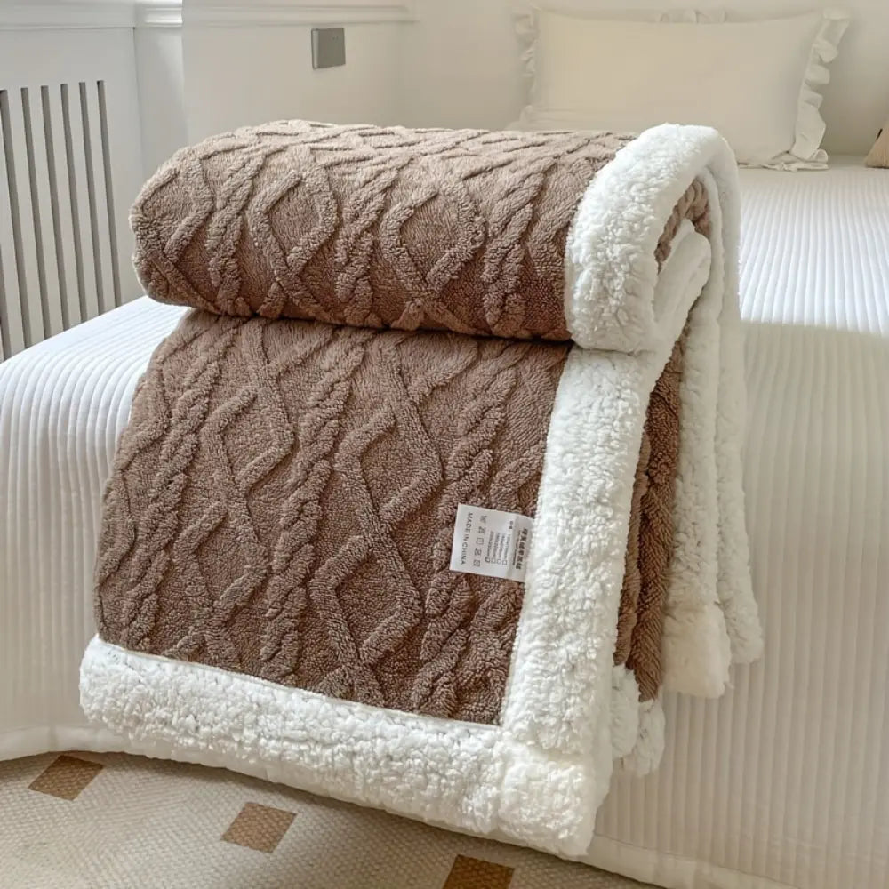 CozyNest Sherpa Blanket - TARHUS