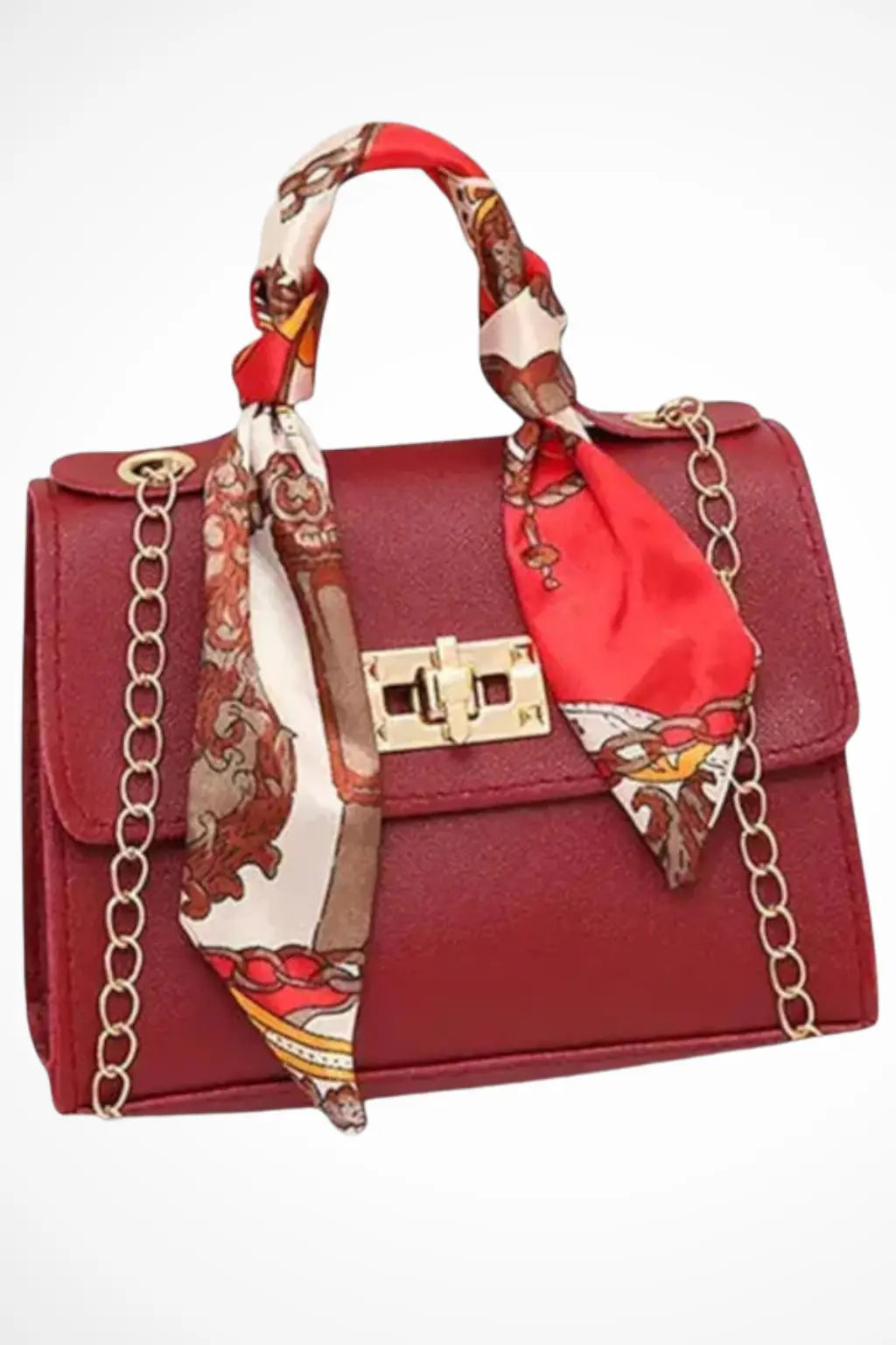 Velmira | Women Chain Strap Structured Handbag TARHUS