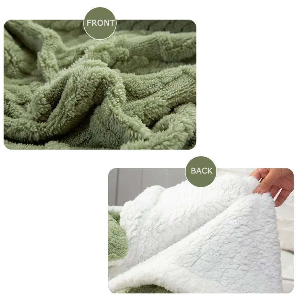 CozyNest Sherpa Blanket - TARHUS