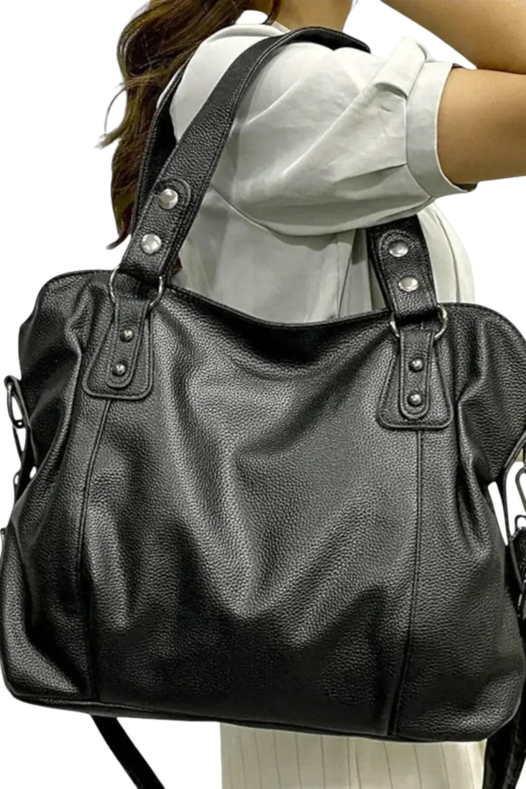 Elowen | Women Stud Detail Shoulder Bag TARHUS