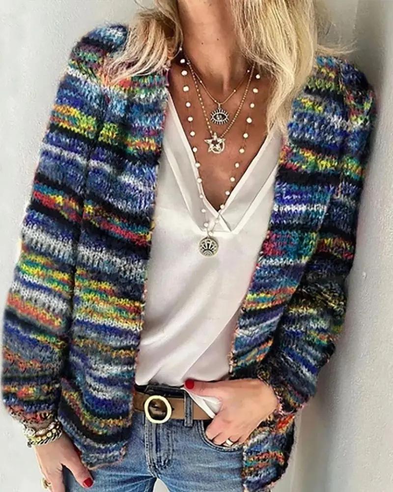 SARAI - COLORFUL CARDIGAN - TARHUS