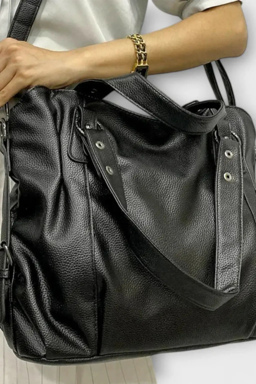 Elowen | Women Stud Detail Shoulder Bag TARHUS
