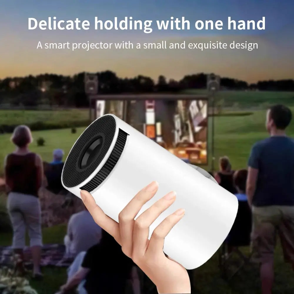 VistaCube Wireless Movie Projector - Portable Home Cinema - TARHUS