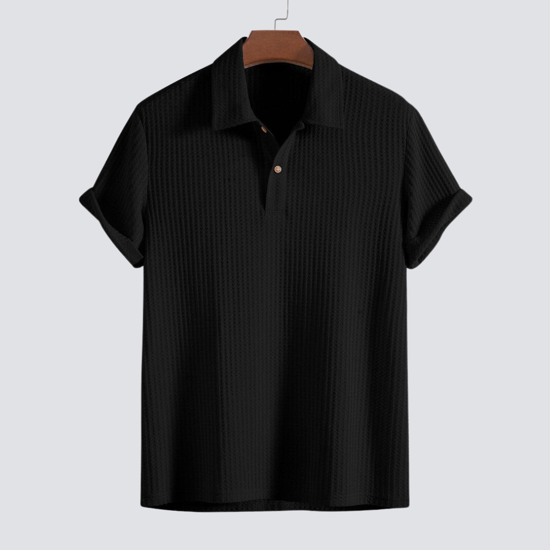 Massimo Waffle Knit Polo TARHUS  Polo