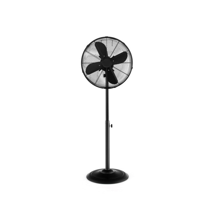 AeroMax | Pedestal Fan – Adjustable Height & Oscillating Cooling TARHUS  Air Cooler