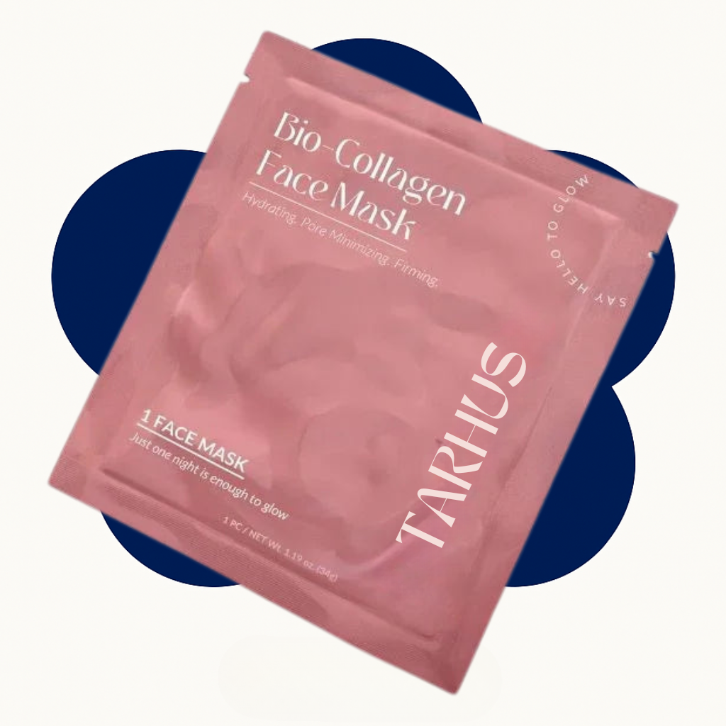 Bio Collagen Face Mask – Hydrating Sheet Mask TARHUS  Beauty