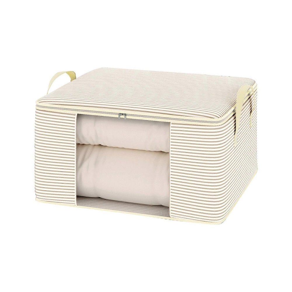 Classic Striped Foldable Storage Bag for Clothes & Home Organisation TARHUS  Living Room Storage