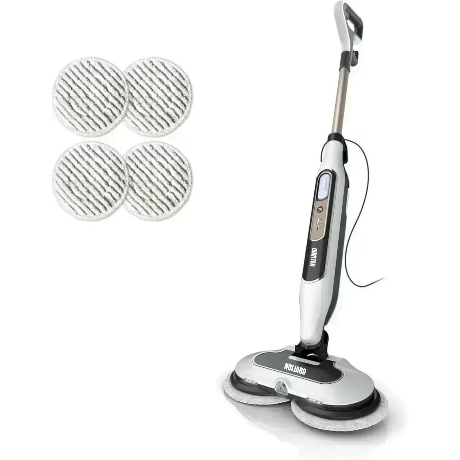 SteamJet Floor Mop | Dual-Spin Power Cleaning – Deep Shine, Effortless Glide TARHUS  Home Accessories