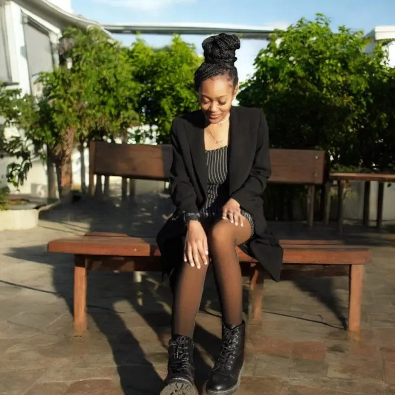 Alyssa | Thermal Fleece Lined Tights - TARHUS