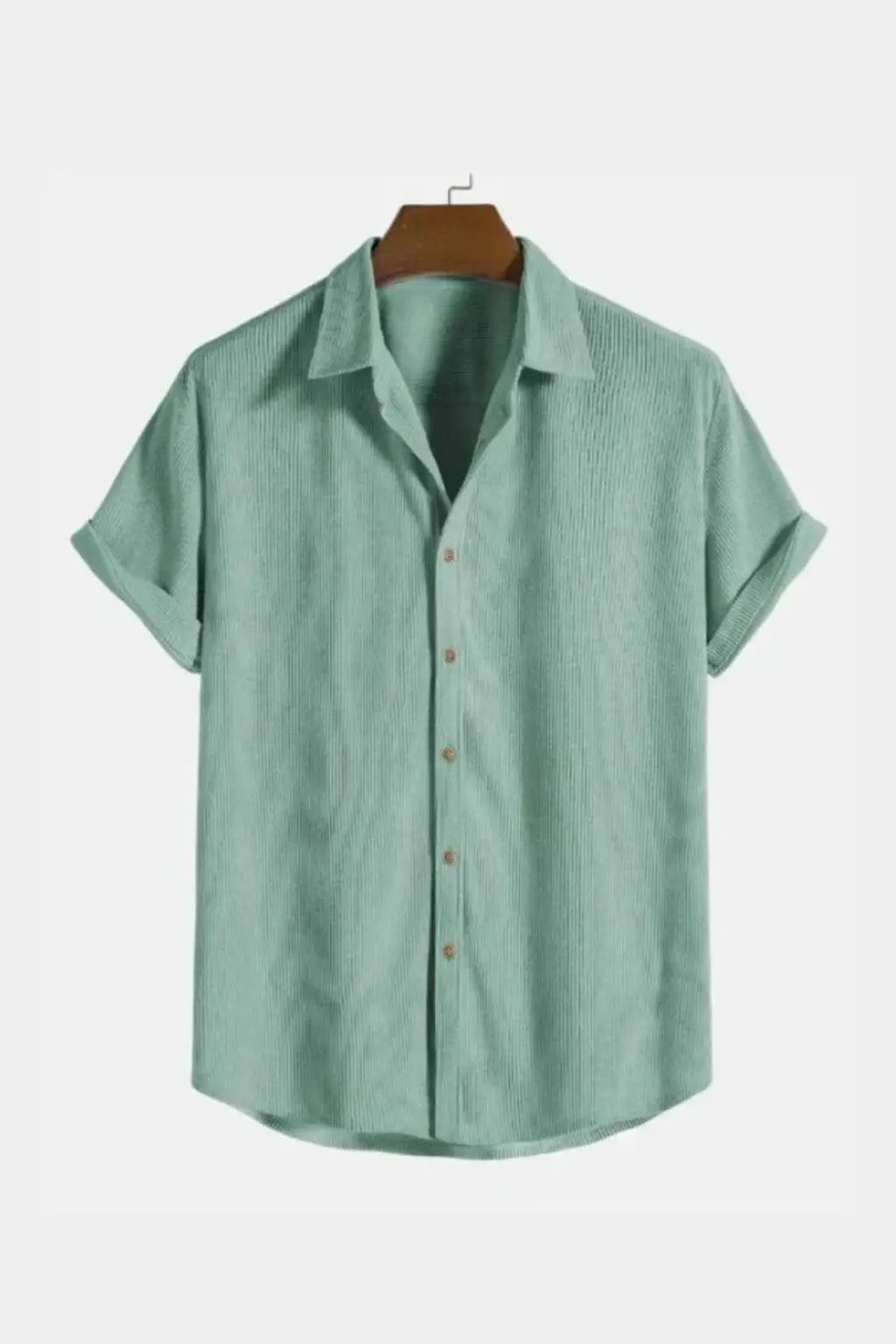 Bennett | Men Textured Short Sleeve Button Down Camp Collar Shirt TARHUS  Shirts & Tops