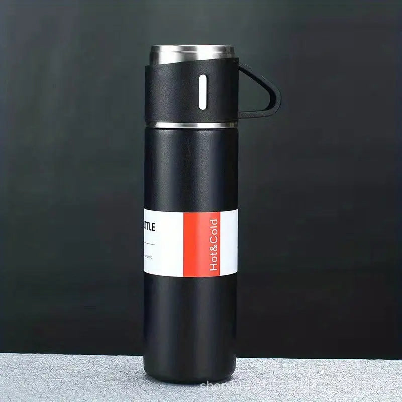 BrewMate | 500ml Stainless Steel Thermal Mug – Vacuum Insulated with Cup TARHUS  Kitchen Accessories