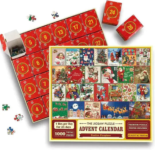 Advent Calendar Christmas Jigsaw Puzzles - TARHUS