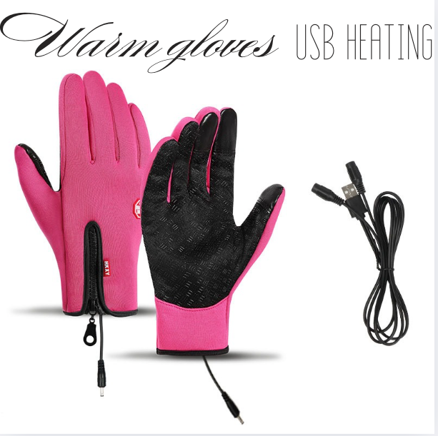 Outdoor Heated Gloves | Windproof & Waterproof – Plus Velvet Warmth TARHUS  Care & Health