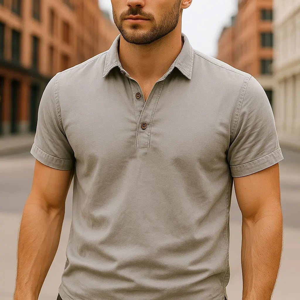 Livarno - Cotton Linen Shirt - TARHUS