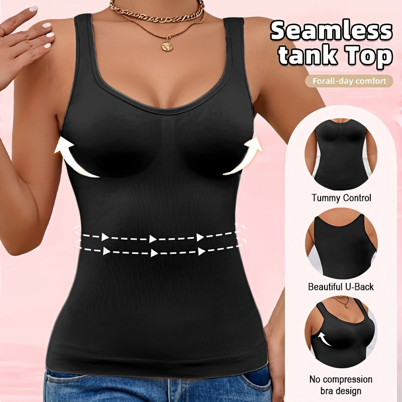 SleekFit | Women’s Seamless Shapewear Tank Top TARHUS  Women Clothing
