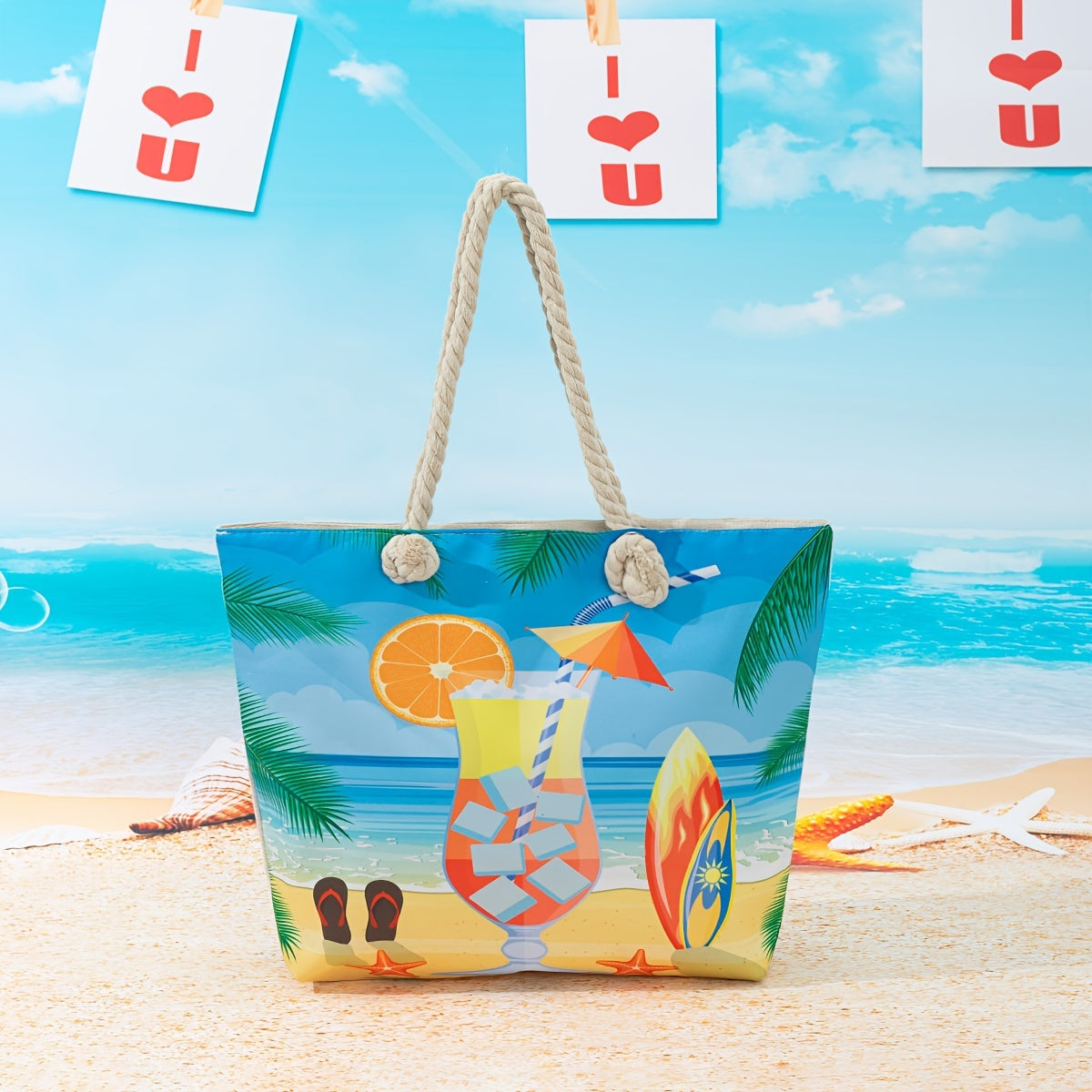 Amara | Blue Mandala Print Tote Bag – Casual Rope Handle Shoulder Bag TARHUS  Shoulder Bag