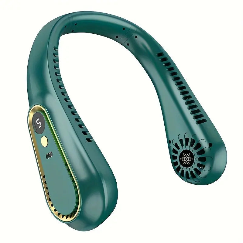 Portable USB Neck Fan – Super Ice Cooling, Adjustable Personal Fan for Summer TARHUS  Electronics & Gadgets