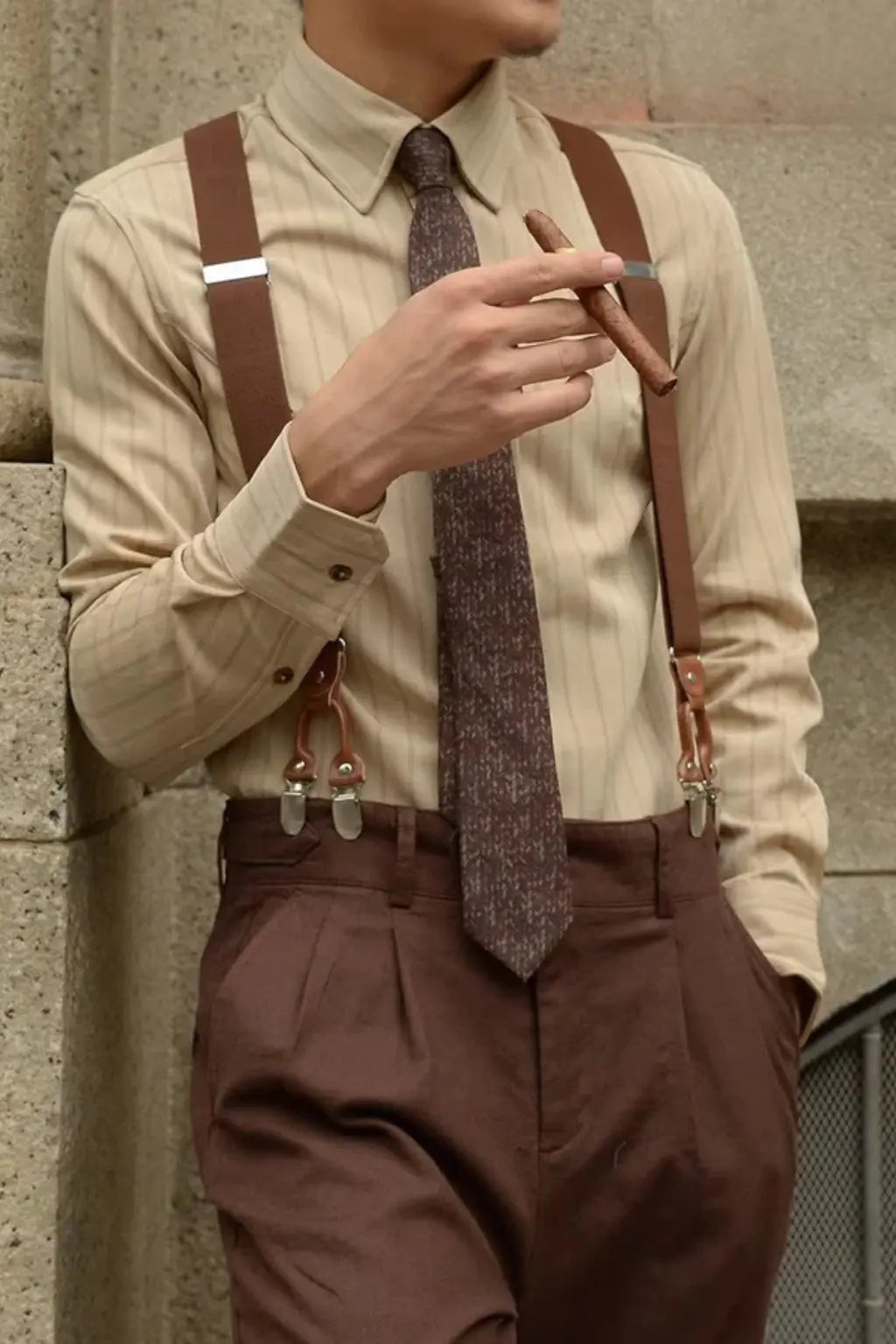 Rupert | Men Striped Long Sleeve Button Down Formal Shirt TARHUS  Shirts & Tops