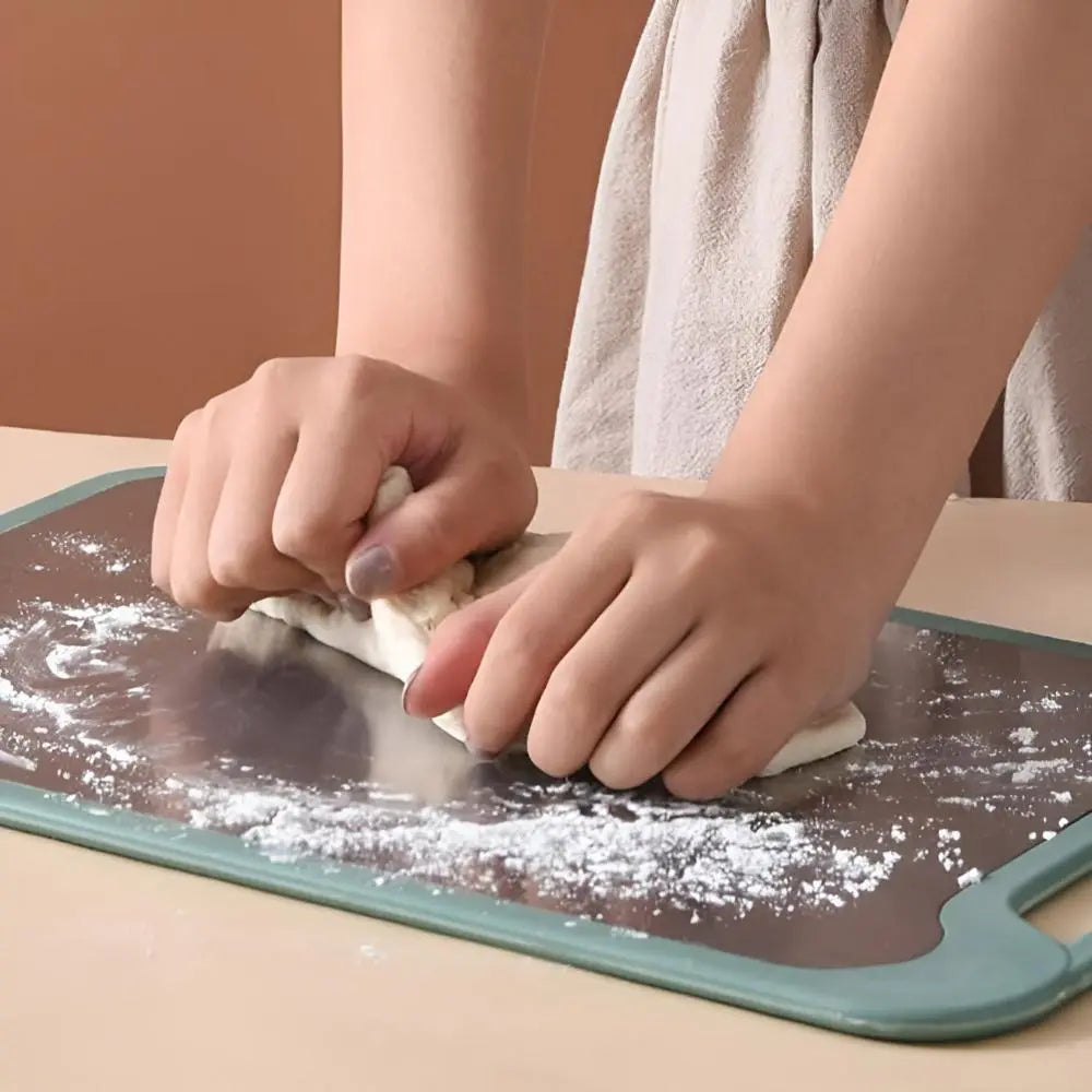 Double-Sided Chopping Board | Stainless Steel – Hygienic Food Prep TARHUS  Kitchen Accessories