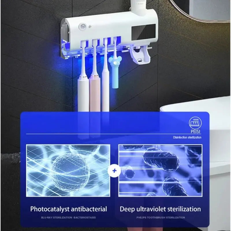 SteriHold - Toothbrush Holder & Sterilizer Tarhus