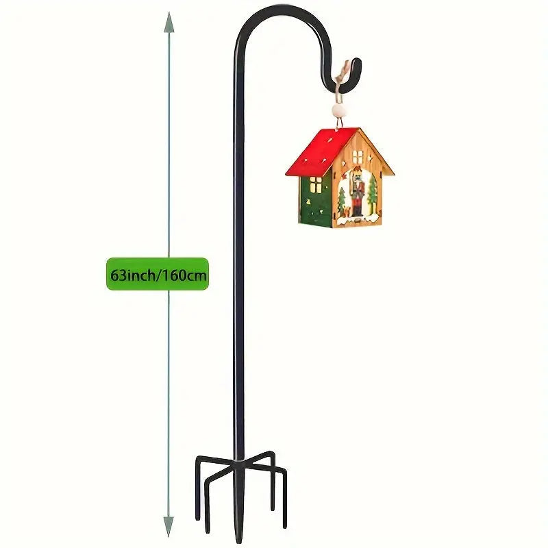 Heavy-Duty Shepherd Hook – Rust-Resistant Metal Hanging Hook for Garden TARHUS  Garden