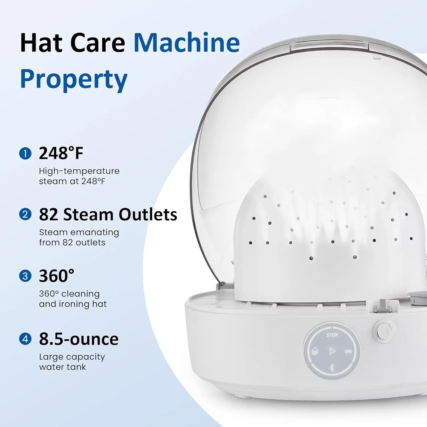 SteamCap - Automatic Hat Cleaner & Dryer - TARHUS