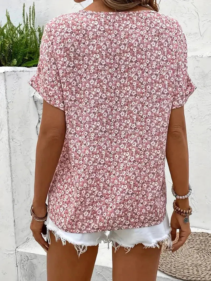 Amelia | Wildflower Notch Blouse TARHUS  Default