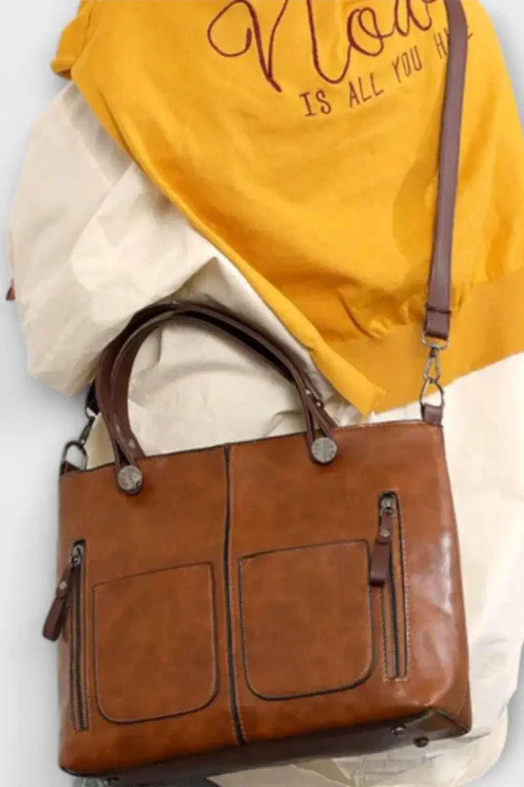 Seraphina | Women Multi Pocket Structured Tote Bag TARHUS