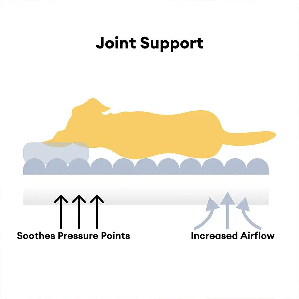 Large Washable Fluffy Orthopedic Soft Dog Pillow Dog Sofa Bed-Snoozy Dream - TARHUS