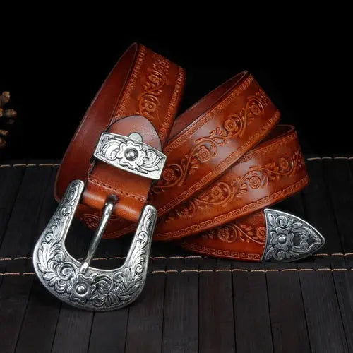 El Dorado Saddle Leather Belt - TARHUS