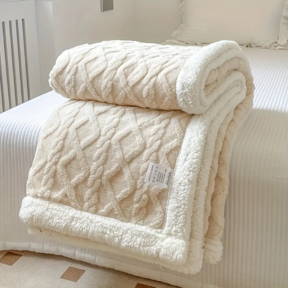 CozyNest Sherpa Blanket - TARHUS