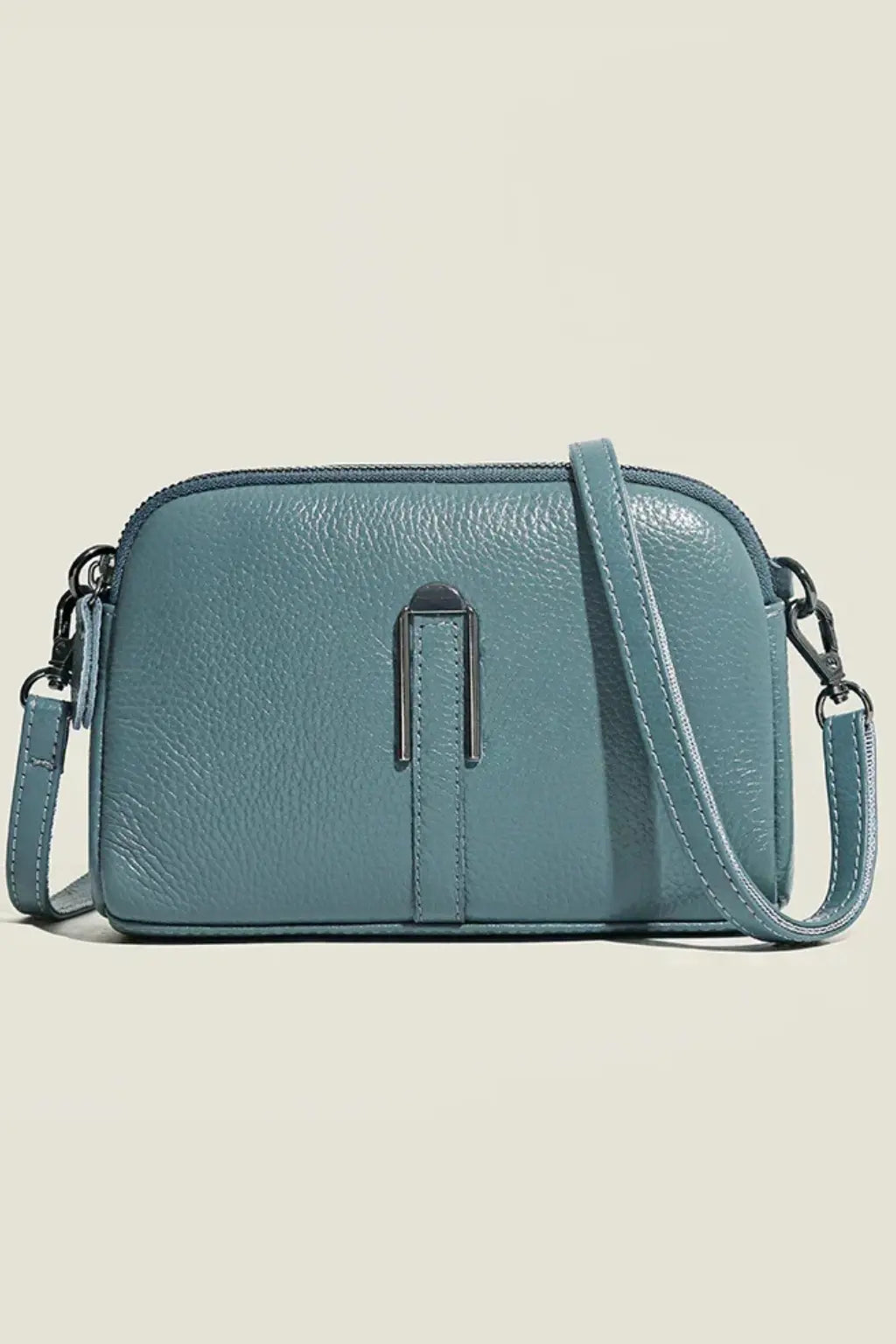 Pella | Women Compact Double Zip Crossbody Shoulder Bag TARHUS