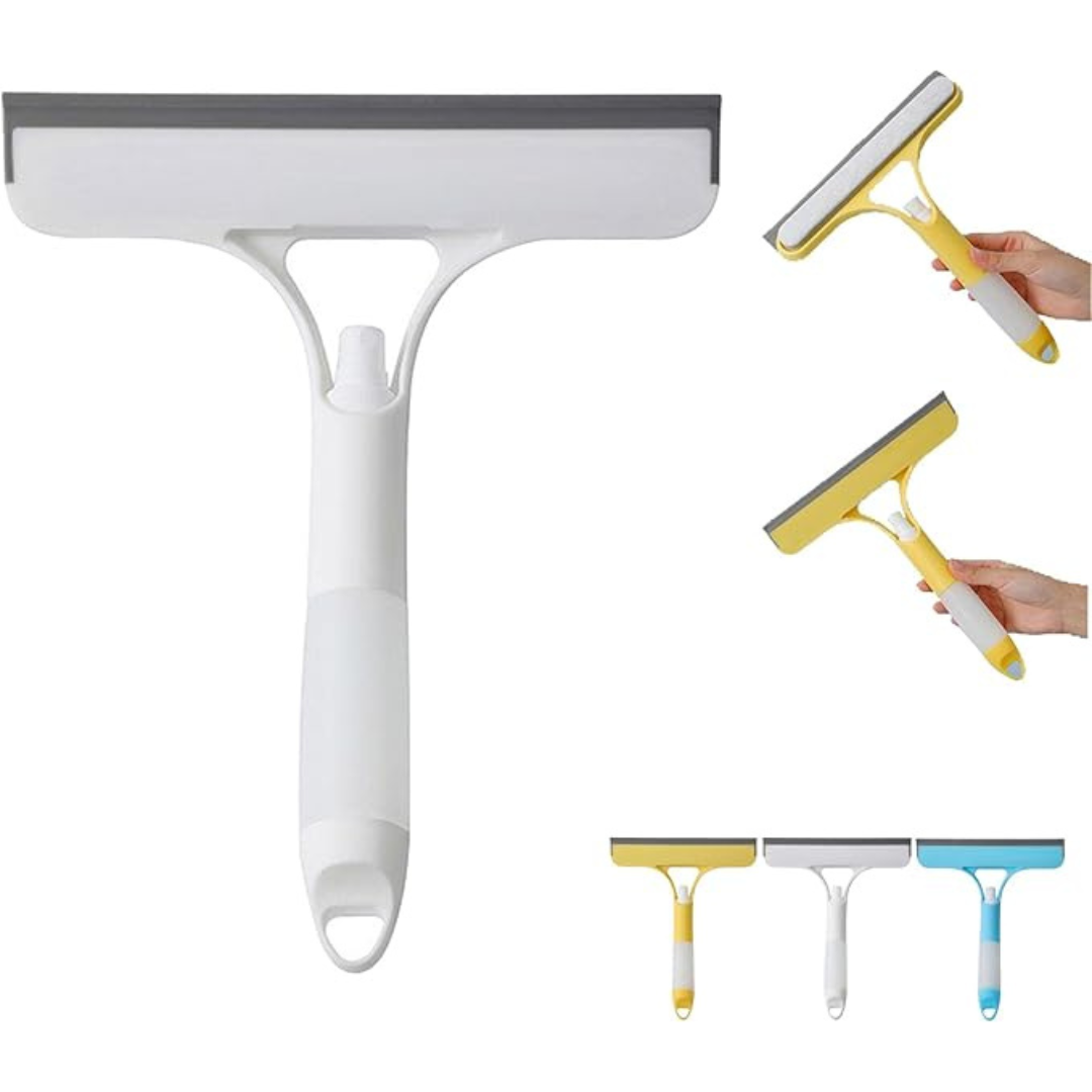 SqueezyClean | 3-in-1 Window Squeegee – Glass Cleaner for Home, Car & Shower (1+1 FREE) TARHUS  Home Accessories