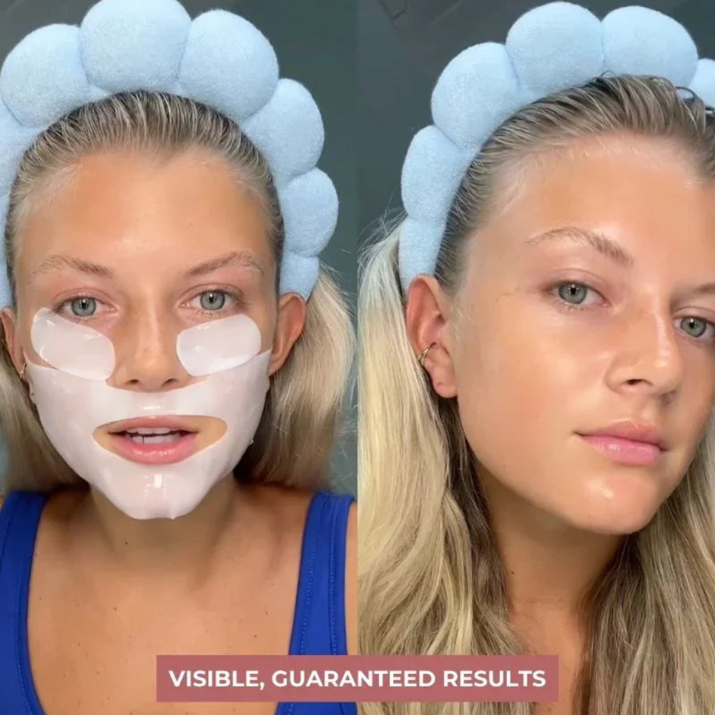 Bio Collagen Face Mask – Hydrating Sheet Mask TARHUS  Beauty