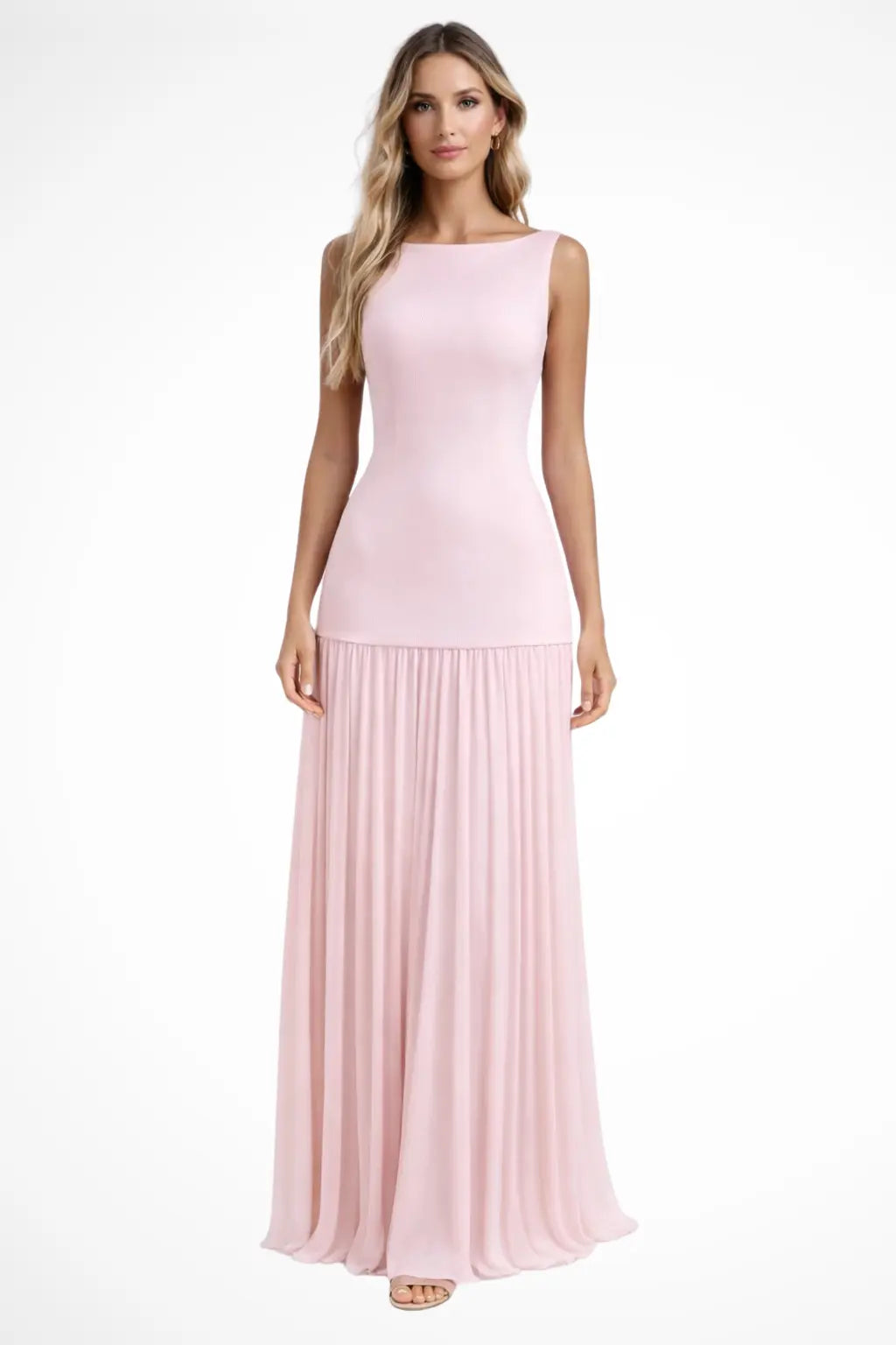Eline | Women Elegant Pleated Formal Maxi Dress TARHUS