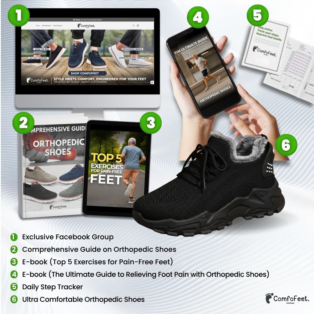 Warm & Supportive Walking Shoes – Cozy Fit & Everyday Stability TARHUS  Women Shoes