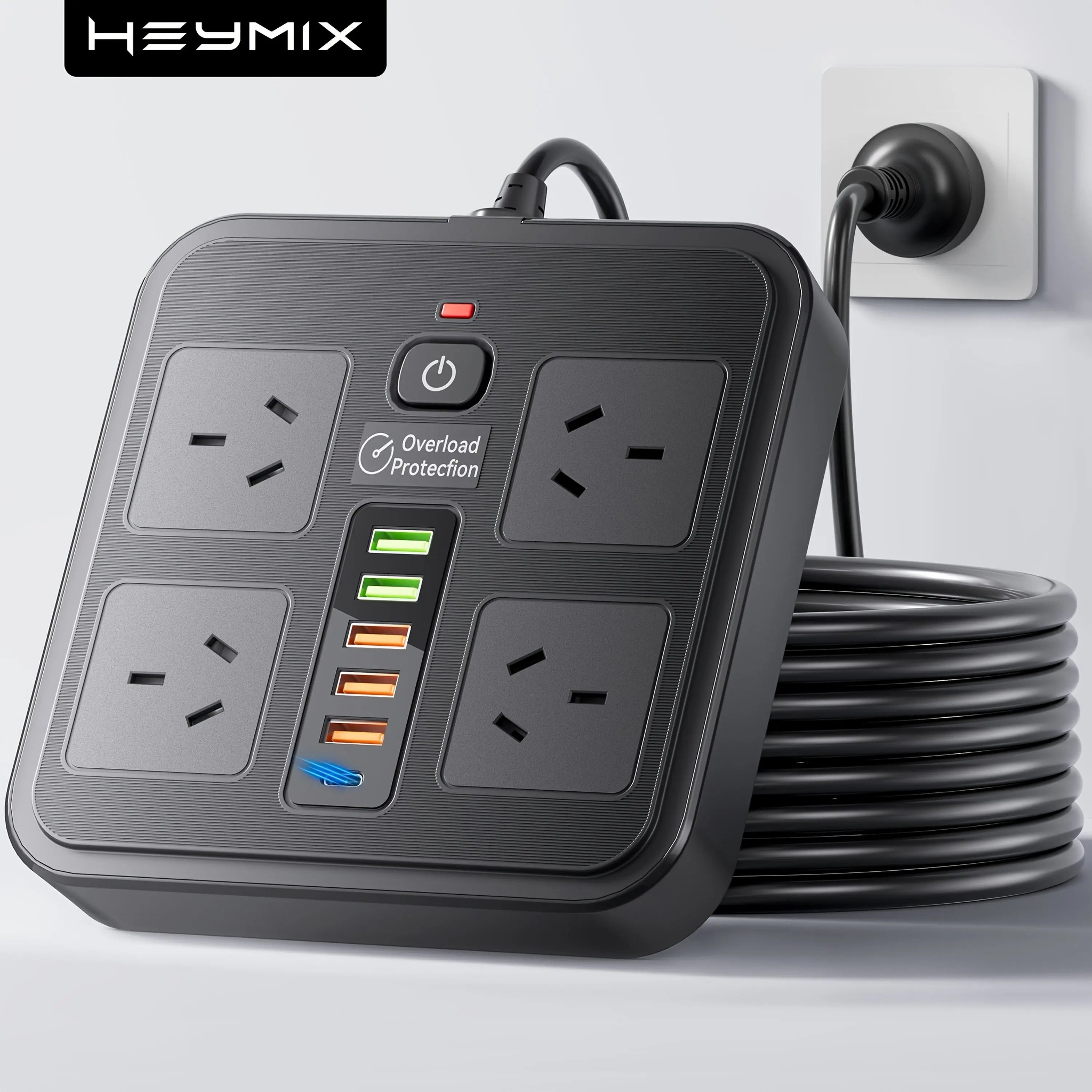 Powerboard - 10-in-1 Power Strip - TARHUS